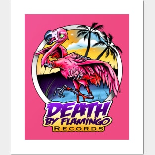 Death By Flamingo Main Logo Posters and Art